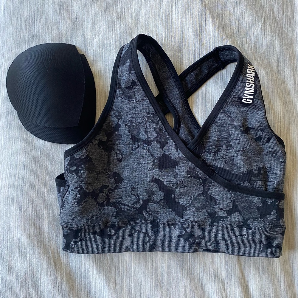Adapt camo seamless bra